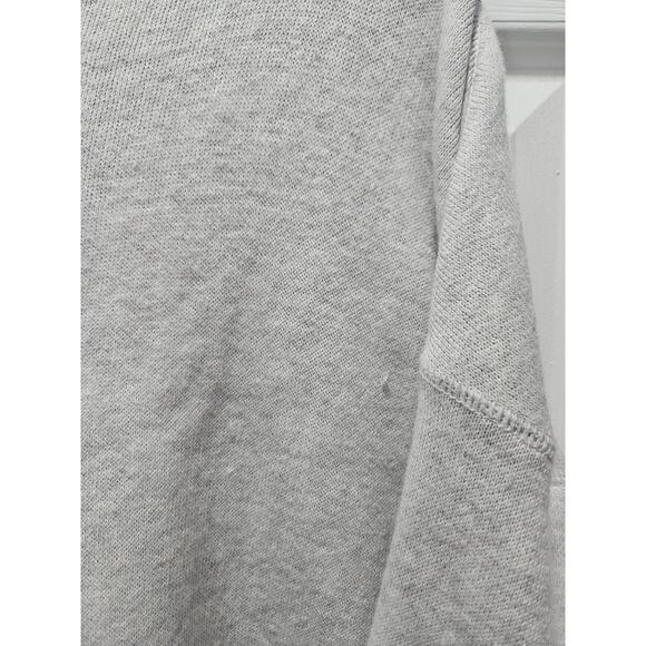 Kinross Cashmere Women's Gray Cotton Blend Full Zip Cardigan Sweater M Neutral - Picture 4 of 10